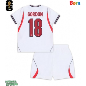 England Anthony Gordon #18 Replika Babytøj Hjemmebanesæt Børn VM 2026 Kortærmet (+ Korte bukser)
